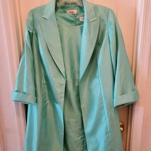 2 pc sleeveless dress with jacket by LeSuit